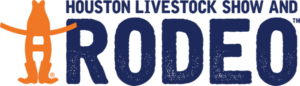 Houston Rodeo Logo in all navy blue